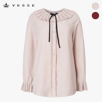 예쎄 [예쎄] 플리츠 카라 블라우스 YT11BL04M 뉴코아울산성남점