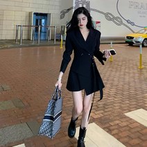 시밀러룩 김채원 장원영 겨울 플레어 류진 아이유 유니크 트위드 더블 버튼 자켓 원피스 코디