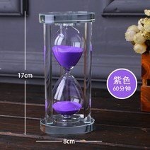 해외 맞춤형 크리스탈 모래시계 타이머 수험생용 15/30 분 낙하 방지 아이디어-11748, 옵션13