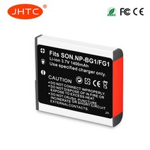 카메라 배터리 NP-BG1 NP-FG1 1400mAh 소니 호환 사이버 샷 DSC-H3 DSC-H7 DSC-H9 DSC-H10 DSC-H20 DSC-H50 DSC-H55 DSC-H, [01] 1개 낱개구성 Battery