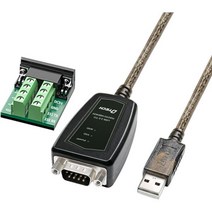 DTech USB시리얼 어댑터 RS422 RS485 R232USB 케이블3 in 1 인터페이스 멀티카인드 제어 장치용 브레이크아웃 보드 LED 조명으로 DC 5V 지원 Window, 1.5ft (3 in 1 interface)