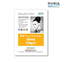 두릭스 글로시 270g [5x7 1600매] DURIX Photo Paper Glossy 포토용지