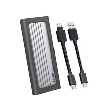 Lexar 렉사 E10 M.2 PCIe NVMe/SATA SSD Enclosure Adapter USB 3.2 Gen 2(10Gbps) Compatible with M Key/B&