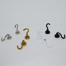 활용도 갑 초강력 컬러자석후크 네오디움 소품걸이 다용도걸이 5p 10p, 골드 10p