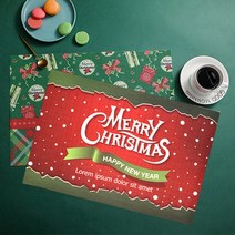 크리스마스테이블세팅 식탁보 테이블보 크리스마스 식탁 테이블 매트 체크 캠핑 다이소, 1-6. 스트라이프 대형