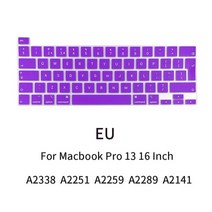 키보드 스킨 루프 포인트 키캡 커버 키스킨 2021 노트북 macbook pro 48, 나 보라색