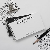 만년형 위클리 플랜 stay steady 스터디플래너 (6개월), 올리브
