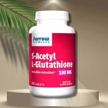 자로우 글루타치온 아세틸글루타치온 100mg 60정 자로우포뮬러스, 1개