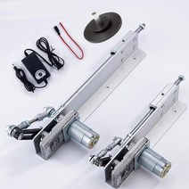 엑추에이터 모터 전동실린더 diy 왕복 사이클 선형 p미국 h 풀 속도 컨트롤러 흡입 컵이 있는 dc12v24v 텔레스코픽 선형 액추에이터 키트, 12v80mm95rpm, 영국 플러그
