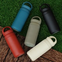 선호리빙 심플 손잡이 스텐 보온 보냉 350ml 텀블러 / 다양한 색상, 아이보리_1p