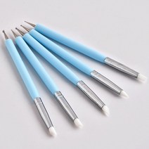 클레이 조각칼 5개세트 브러쉬 실리콘 지점토 찰흙