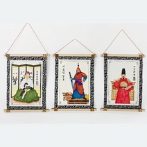 저학년 미술수업 신사임당 이순신 세종대왕 위인 족자만들기 집콕놀이 노인대학 공예