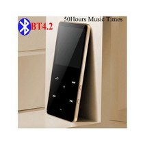 8G-128GB MP3 MP4 플레이어 터치 블루투스 5.0 무손실 오디오 레코더 음악 Mp3 HiFi 휴대용 워크맨 FM 라디오 전자 책, bt4.2 mp3 5_16GB
