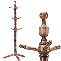 신촌가구 스탠드 원목 옷걸이 대나무, 1개