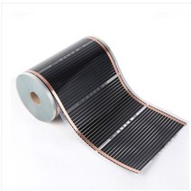 부속자재 건축 홈 개조 모든 크기 220V 50cm 너비 바닥 난방 적외선 탄소 필름 전기 언더 플로어 매트 220W 히터 건강 전력 가정 겨울 히팅, [02] 50cm x 100cm