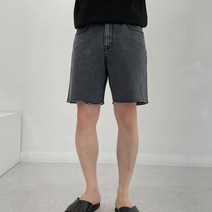 컷팅 데님 숏팬츠 청 반바지