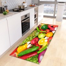 러그 매트 원형 욕실 극세사 발 주방 3D, SGA22505-21_40cmx60cm