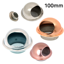 마감캡 외벽 후드캡 100파이 환기구 지붕 거름망 배기관 연통 덮개 원형, 동100파이