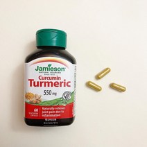자미에슨 강황 캡슐 550mg 60정 Jamieson Turmeric