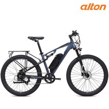 알톤 MTB 전기자전거 니모27.5FS 13.4Ah 파스 완조립, 2022 니모27.5FS(대용량) PAS, 그레이+블랙, 조립+6종사은품