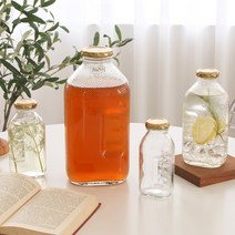 델몬트 미니병 유리병 쥬스병, 500ml, 1개