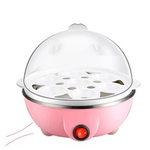 미니계란찜기 맥반석구운계란기계 계란굽는 계란 밥솥 증기선 다기능 빠른 전기 요리 도구 미니 주방 용품, 03 분홍색_04 AU