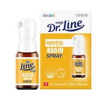 닥터라인 비타민D 400IU 스프레이, 10ml, 3개