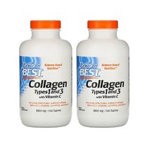 (2통) 닥터스베스트 콜라겐 타입 1&3 1 000mg 540정, 2개