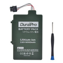 wiim mini pro WUP-001 리튬 이온 배터리 닌텐도 Wii U 게임패드 6000mAh, 01 1 Battery