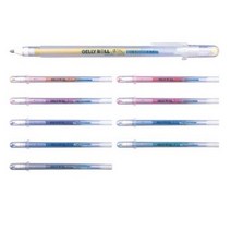 사쿠라 스타더스트 개폐식 볼펜, 혼합 색상, 50개입