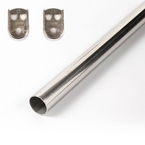 스텐 파이프 옷봉 옷걸이봉 소켓세트, 19파이-600mm