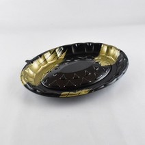 SS-270일회용회용기(소) 타원회접시 200개(뚜껑별도), SS-270(수국)용기만