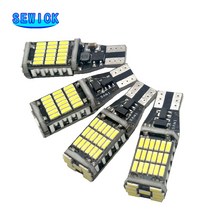 헤드라이트 프로모션 100Pcs T15 t10 45SMD 4014 LED 자동 추가 브레이크 램프 역방향 조명 자동차 주간 러닝 라이트 화이트 12V 24V Canbus, [01] WHITE