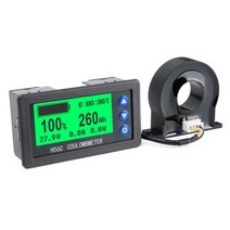 파워뱅크 적산계 적산전력계 잔량표시 작은액정, 100V400A  + 비절연 485 채널