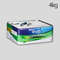 KCC페인트 모노탄 노출방수재 옥상방수 4kg 녹색/회색, 녹색, 1개