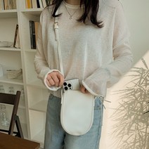 우드피카 라운드 숄더 크로스백