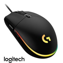 NUNUBITEL_로지텍G 마우스 G102 PRODIGY 블랙 정품벌크 저소음형 유선 사무용 그래픽 웹서핑 USB인터페이스 내구성우수 좌우대칭 기능성_NUB누비텔레숍, 옵션이없는_단일품목입니다, 옵션이없는_단일품목입니다