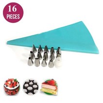 케익만들기 체험 키트 식빵 케이크 빵틀 Meibum스테인레스 스틸 파이핑 팁 크림 과자 가방 장식 세트 꽃 주방 도구 디저트 액세서리