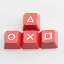 WASD 키보드 키 캡 쿨 투명 래커 포인트 기계식 키캡, ps 레드 r1 방향, 공식 규격.