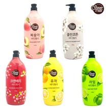 샤워메이트 바디 워시 1200g 대용량 클렌져 택 애경 복숭아 샴푸 목욕용품 유자 퍼퓸, 라임, 본상품선택