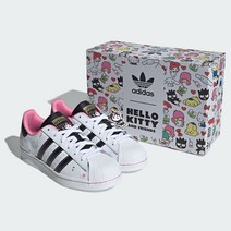 ABC마트키즈 [ADIDAS] 아디다스 슈퍼스타 헬로키티 프렌즈 산리오 쿠로미 주니어 J IF3561 (220~240)