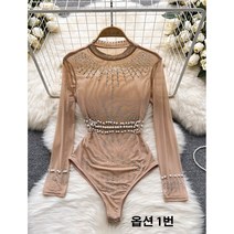스팽글 럭셔리 점프 슈트 미국유럽디자인트렌드 TG-37