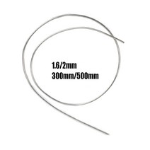 닛블용접봉 강철 구리 알루미늄 납땜 공구 플럭스 코어 와이어 장비 재료 금속 가공, 01 1.6mm 300mm
