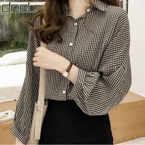 드넬 고방체크7부남방DWB22325A