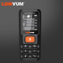 [루루체리] LOMVUM-레이저 거리 측정기 40M 50M 70M 120M 전자 레벨링 디지털 테이프 거리 측정기 Trena, 04 120 메터