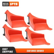 송풍기 SPTA 자동차 호스 가이드 슬라이드 타이어 웨지 세차 튜브 안티 핀치 도구, 4Pcs