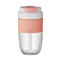 루미낙 더블 마우스 글래스 텀블러, Orange, 500ml