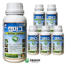 [친환경마켓] 캡마그500ml 6병 칼슘 마그네슘 비료 미량요소 복합비료 코리아아그로 칼슘싹 고추 배추 마늘 양파 토마토 무름병 치료 칼슘부족 증상 해결, 캡마그500ml 6병 + 장갑 + 팜플렛