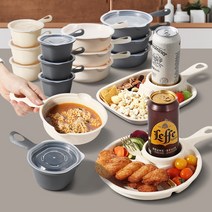 오네뜨 손잡이쿡앤밥 냉동밥보관용기 원형밀폐 전자렌지 소분 반찬통 국, 1개, 1개입
