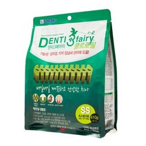 [초소형견용] 덴티 3 페어리 클로로필 애견 덴탈껌 410g (SS) - 82EA, 상세페이지 참조